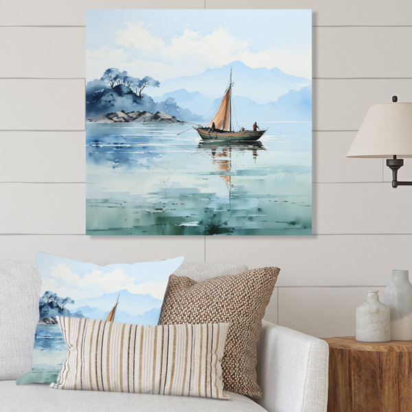 Ivy Bronx Seascapes Capture The Vastness II Nautical & Beach Metal